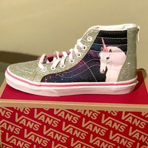Girls Unicorn Vans
